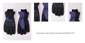 Yoclub Man's Men'S Winter Ski Gloves REN-0305F-A150 1