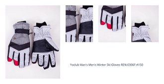 Yoclub Man's Men's Winter Ski Gloves REN-0306F-A150 1