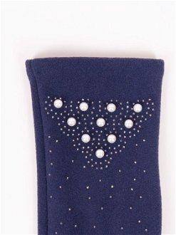 Yoclub Woman's Gloves RES-0054K-AA50-002 Navy Blue 6