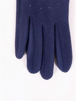 Yoclub Woman's Gloves RES-0054K-AA50-002 Navy Blue 8
