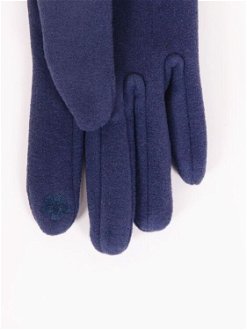 Yoclub Woman's Gloves RES-0054K-AA50-002 Navy Blue 9