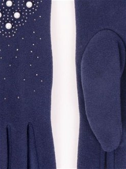 Yoclub Woman's Gloves RES-0054K-AA50-002 Navy Blue 5