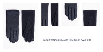 Yoclub Woman's Gloves RES-0064K-AA50-001 1