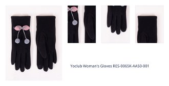 Yoclub Woman's Gloves RES-0065K-AA50-001 1