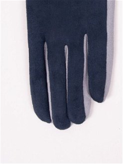 Yoclub Woman's Gloves RES-0068K-AA50-001 Navy Blue 8