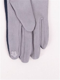 Yoclub Woman's Gloves RES-0068K-AA50-001 Navy Blue 9