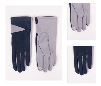 Yoclub Woman's Gloves RES-0068K-AA50-001 Navy Blue 3