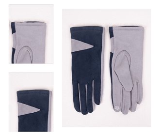 Yoclub Woman's Gloves RES-0068K-AA50-001 Navy Blue 4
