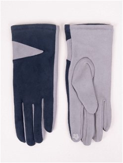 Yoclub Woman's Gloves RES-0068K-AA50-001 Navy Blue 2