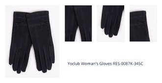 Yoclub Woman's Gloves RES-0087K-345C 1