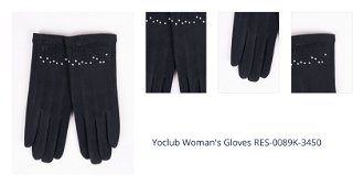 Yoclub Woman's Gloves RES-0089K-3450 1
