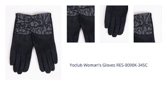 Yoclub Woman's Gloves RES-0090K-345C 1