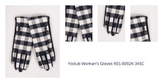 Yoclub Woman's Gloves RES-0092K-345C 1