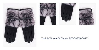 Yoclub Woman's Gloves RES-0093K-345C 1