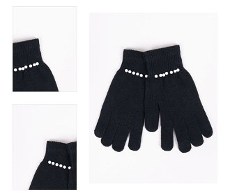 Yoclub Woman's Women's Five-Finger Gloves RED-0227K-AA50-003 4