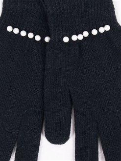 Yoclub Woman's Women's Five-Finger Gloves RED-0227K-AA50-003 5