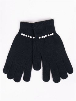 Yoclub Woman's Women's Five-Finger Gloves RED-0227K-AA50-003 2