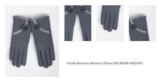 Yoclub Woman's Women's Gloves RES-0026K-AA50-001 1