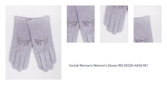 Yoclub Woman's Women's Gloves RES-0032K-AA50-001 1