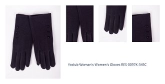 Yoclub Woman's Women's Gloves RES-0097K-345C 1