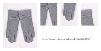 Yoclub Woman's Women's Gloves RES-0098K-285C 1