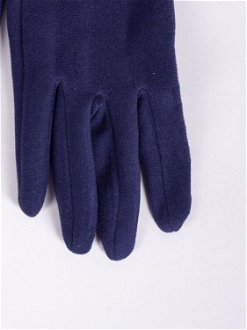 Yoclub Woman's Women's Gloves RES-0099K-195C Navy Blue 9