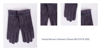 Yoclub Woman's Women's Gloves RES-0101K-305C 1
