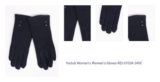 Yoclub Woman's Women's Gloves RES-0103K-345C 1