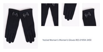 Yoclub Woman's Women's Gloves RES-0105K-3450 1