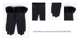 Yoclub Woman's Women's Gloves RES-0106K-345C 1