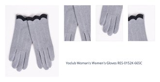 Yoclub Woman's Women's Gloves RES-0152K-665C 1