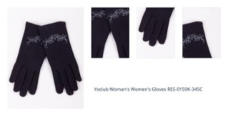 Yoclub Woman's Women's Gloves RES-0159K-345C 1