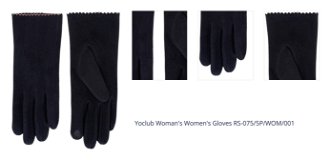 Yoclub Woman's Women's Gloves RS-075/5P/WOM/001 1