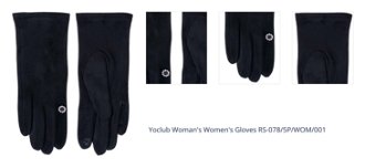 Yoclub Woman's Women's Gloves RS-078/5P/WOM/001 1