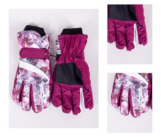 Yoclub Woman's Women's Winter Ski Gloves REN-0250K-A150 3