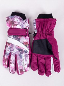 Yoclub Woman's Women's Winter Ski Gloves REN-0250K-A150 2