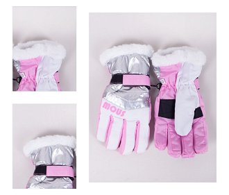 Yoclub Woman's Women's Winter Ski Gloves REN-0258K-A150 4
