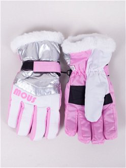 Yoclub Woman's Women's Winter Ski Gloves REN-0258K-A150 2