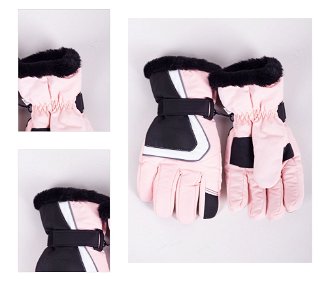Yoclub Woman's Women's Winter Ski Gloves REN-0259K-A150 4