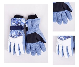 Yoclub Woman's Women's Winter Ski Gloves REN-0260K-A150 3