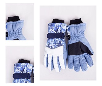 Yoclub Woman's Women's Winter Ski Gloves REN-0260K-A150 4