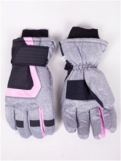 Yoclub Woman's Women's Winter Ski Gloves REN-0261K-A150 2