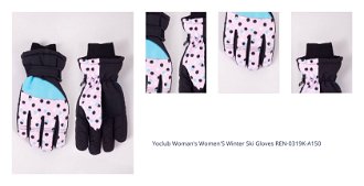 Yoclub Woman's Women'S Winter Ski Gloves REN-0319K-A150 1