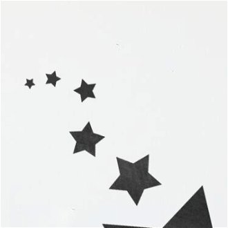 Yokodesign Nálepka na stenu - tabuľa - hviezdy 6