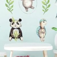 Yokodesign Nálepka na stenu - Tropické zvieratká 5