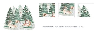 Yokodesign Nálepka na stenu - zvieratká, zaspávanie v lese Velikost: XL - maxi 1