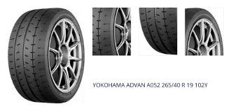 YOKOHAMA 265/40 R 19 102Y ADVAN_A052 TL XL ZR 1