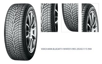 YOKOHAMA BLUEARTH WINTER V905 205/65 R 15 94H 1