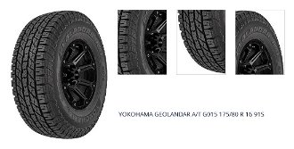 YOKOHAMA GEOLANDAR A/T G015 175/80 R 16 91S 1