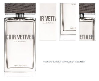 Yves Rocher Cuir Vétiver toaletná voda pre mužov 100 ml 1